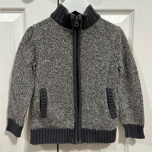 Classic Size XS(4) Toddler Boy Grey Sweater